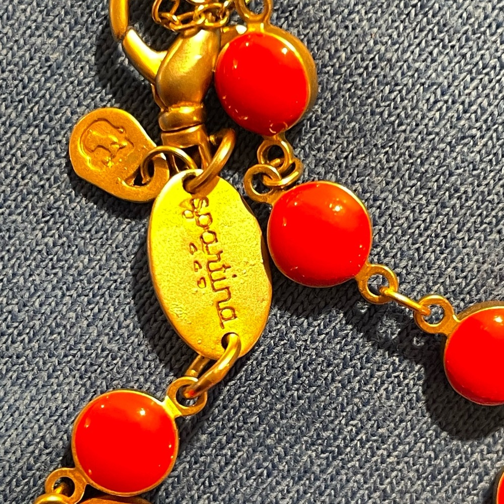 Spartina 449 Red Necklace